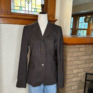 MaxMara Wool/Silk Blend Blazer